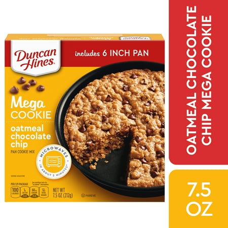OATMEAL CHOCOLATE CHIP PAN MEGA COOKIE MIX, OATMEAL CHOCOLATE CHIP