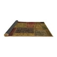 thumbnail image 2 of Ahgly Company Indoor Rectangle Patchwork Brown Transitional Area Rugs, 4' x 6', 2 of 4