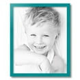 thumbnail image 2 of ArtToFrames 17" x 21" Aqua Picture Frame, 17x21 inch Green Wood Poster Frame (WOM-4428), 2 of 8
