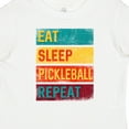 thumbnail image 4 of Inktastic Eat Sleep Pickleball Repeat Boys or Girls Baby T-Shirt, 4 of 5