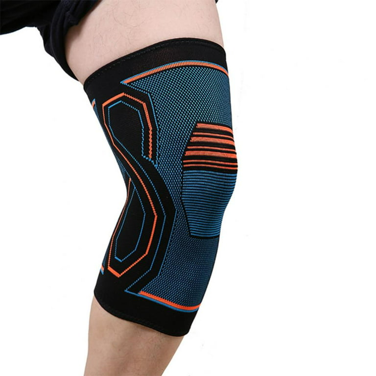 Copper Fiber Embedded Knee Support Compression Sleeve