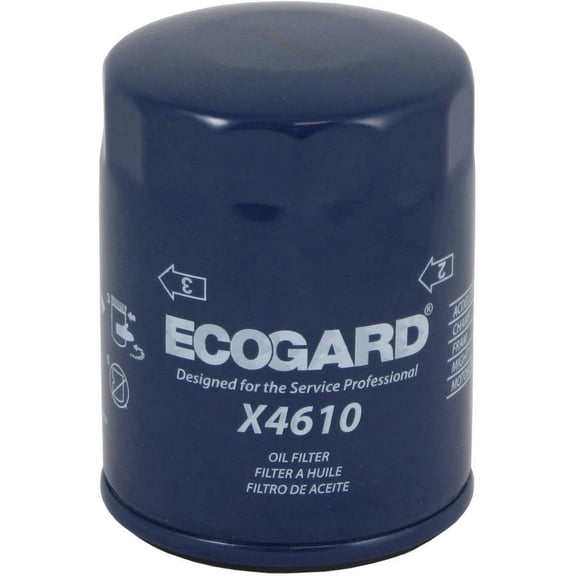 ECOGARD X4610 Spin-On Engine Oil Filter for Conventional Oil - Premium Replacement | Fits 2002-2019 Honda CR-V 2.4L; 2003-2017 Accord 2.4L; 2017-2026 CR-V 1.5L; 2006-2015 Civic 1.8L