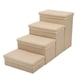 thumbnail image 3 of Escalera para perros, ligera, portátil, de 4 escalones, plegable Beige, 3 of 9
