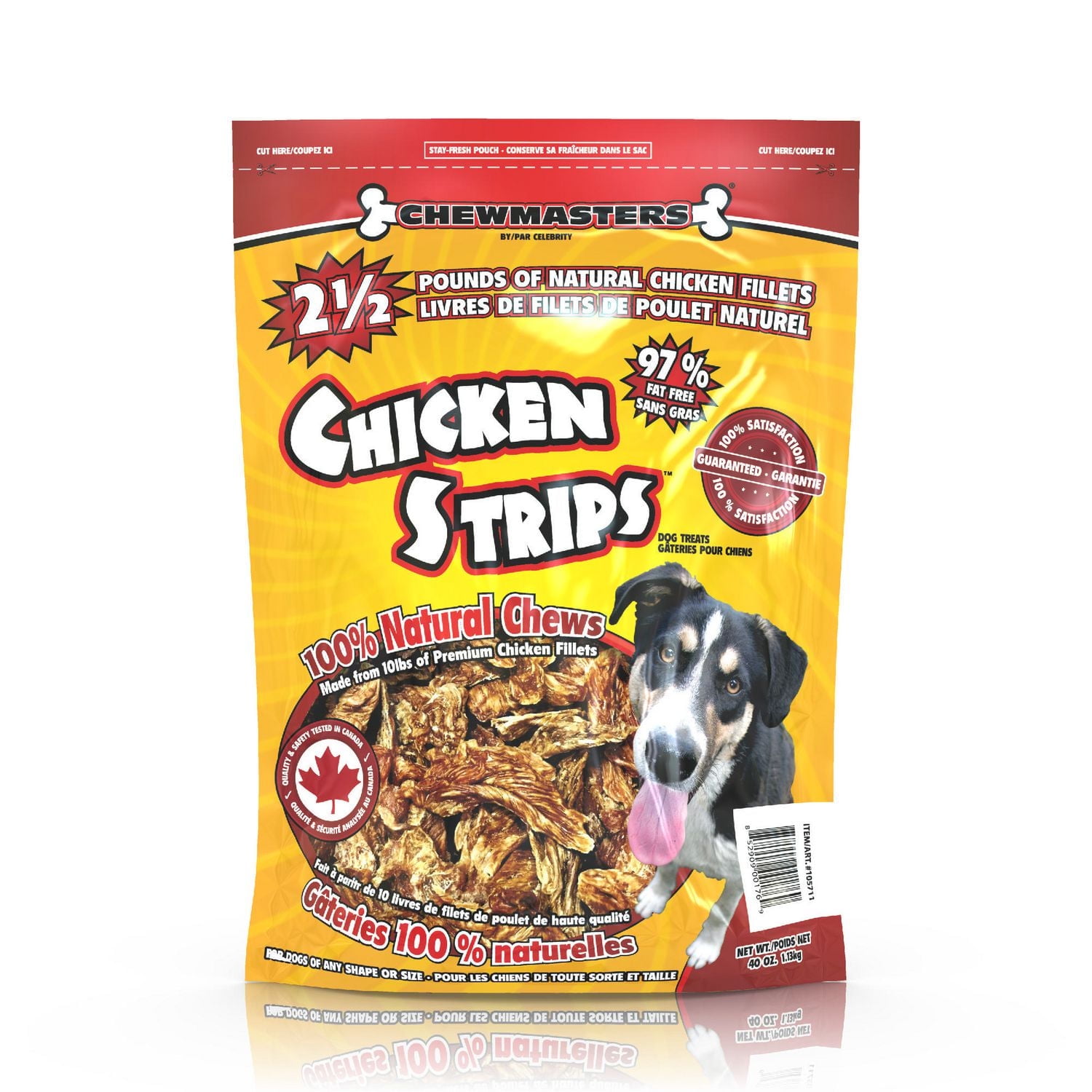 Chewmasters Chicken Strips Dog Treats, Kg
