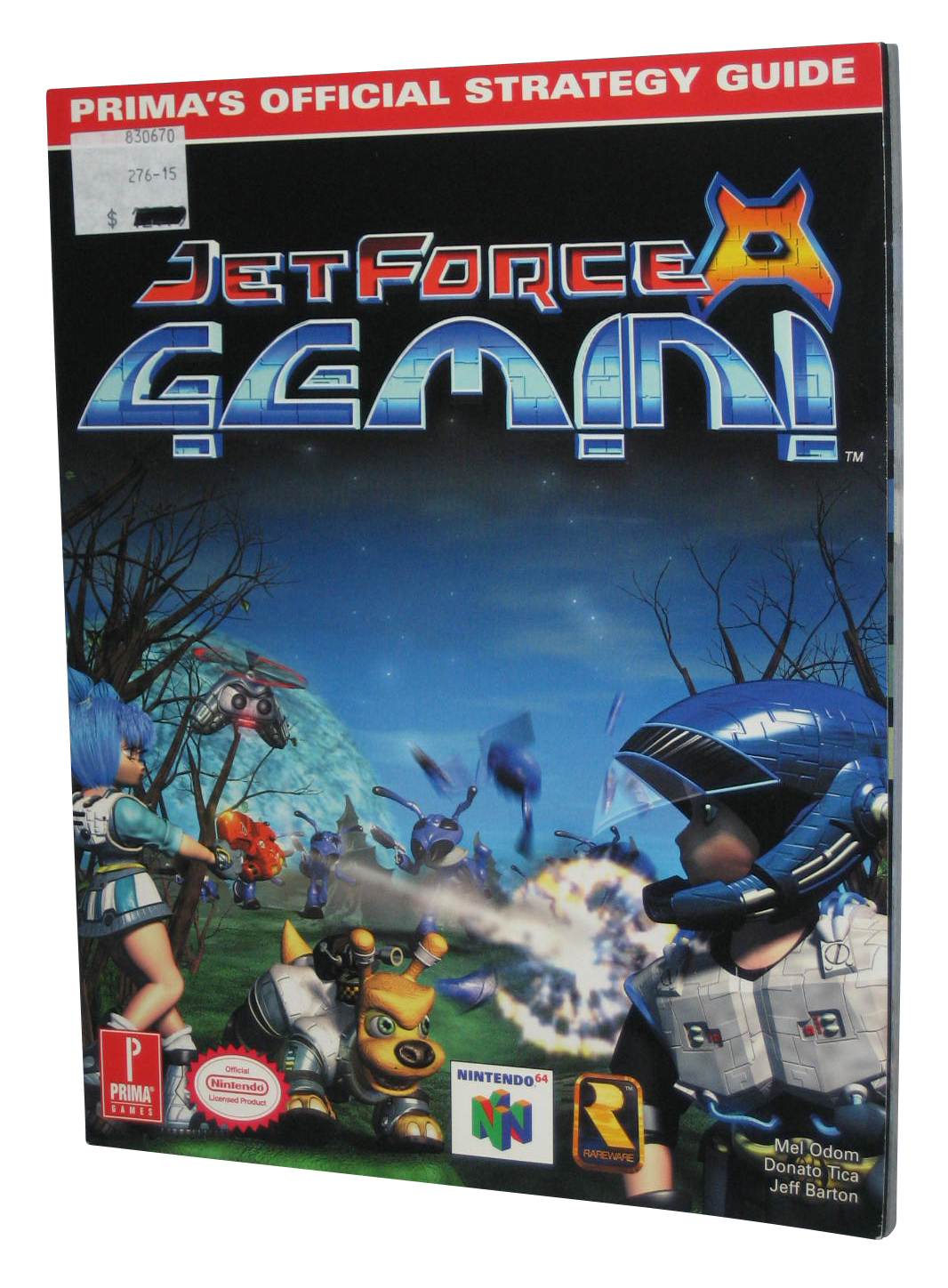 Jet Force Gemini Prima Games Official Strategy Guide Book
