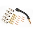 thumbnail image 4 of 21 Pcs Mig Mag Torche de Soudage Refroidie par Air Mb15Ak Support de Buse de Gaz, 4 of 10