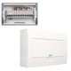 thumbnail image 5 of Caja De Distribución De Disyuntores, Caja De Protección De Distribución De Cuerpo De Hierro Cubierta De PC Fácil De Usar Con Riel DIN Para El Hogar Mgaxyff Circuit Breaker Distribution Box, 5 of 8
