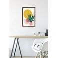 thumbnail image 6 of Abstract Potted Plant Wall Poster, 14.725" x 22.375" Framed, 6 of 6