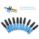 thumbnail image 2 of 100 unids Incrustado SC Fibra Óptica Conector Rápido UPC Conector Rápido FTTH Fibra Conexión en Frío Nivel de Telecomunicaciones Conector Rápido ANGGREK Descripción de la referencia, 2 of 6
