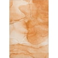 thumbnail image 2 of Addison Rugs Mayfield Washable Transitional Watercolors Orange Rectangle Rug, 5' x 7'6", 2 of 6