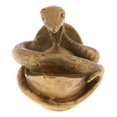 thumbnail image 1 of Figura de animal chino de latón macizo, adorno, estatua de la suerte dorado, 1 of 6