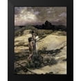 thumbnail image 2 of Cazin, Jean Charles 15x18 Black Modern Framed Museum Art Print Titled - Hagar and Ishmael, 2 of 5