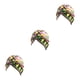 thumbnail image 1 of Jumpingount Nudo turbante damas interior Hijab sombrero Beanie estilo bohemio gorras ajustables accesorios para el cabello capó fiesta banquete Type1 NO1, 1 of 6