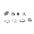 thumbnail image 4 of 4x8 Uds. Pendientes de tuerca antiguos surtidos para mujer, joyería Tribal 5 piezas, 4 of 8