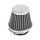 thumbnail image 5 of 4uds Universal Moto 44mm Aire Filtro Limpiador Redondo Cónico Negro, 5 of 7