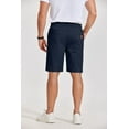 thumbnail image 4 of COOFANDY Mens Casual Shorts Cotton Elastic Waist Drawstring Shorts Lightweight Summer Beach Shorts, 4 of 6