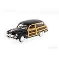 thumbnail image 2 of 1949 Ford Woody Wagon, Black - Motormax 73260 - 1/24 scale Diecast Model Toy Car, 2 of 4