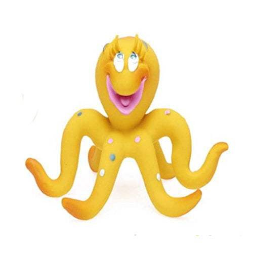 Lanco Pet Toys Natural Rubber Dog Toy Octopus