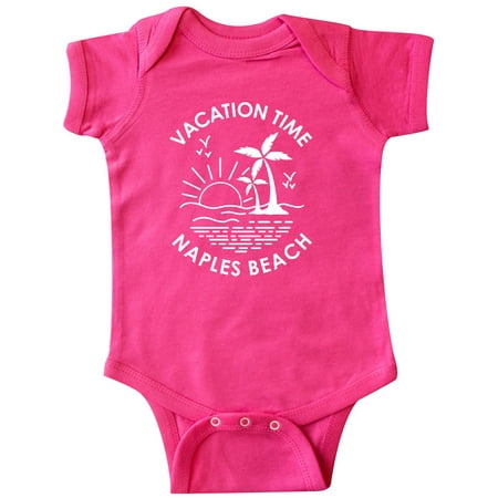 

Inktastic Vacation Time in Naples Beach Gift Baby Boy or Baby Girl Bodysuit
