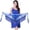 Royal Blue, variant on Belly Dance Hip Scarf with Tassels Sequins, Triangle Coins Wrap Skirt Music Festival Clothing