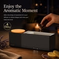 thumbnail image 4 of Noahstrong Essential Oil Diffuser, 7-Color Water Ripple Projector Flame Diffuser, Remote Control, 3 Timer Modes & Auto Shut-Off, Aromatherapy Humidifier for Bedroom Home Yoga, 4 of 9