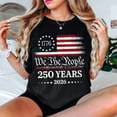 thumbnail image 2 of USA 250th Anniversary Shirt, 4th of July Shirt, American Flag Shirt, Patriotic Shirts for Women, 2 of 7