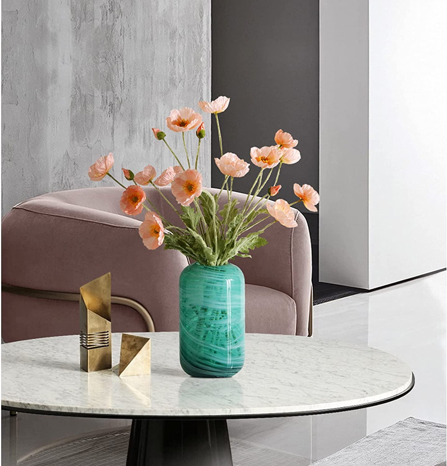 Office Floral Arrangements and Decor for Home Details about   Ceramic Vase 