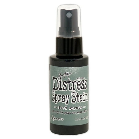 UPC: 0789541042327 | Tim Holtz Distress Spray Stain 1.9oz-Iced Spruce Fabric Dye