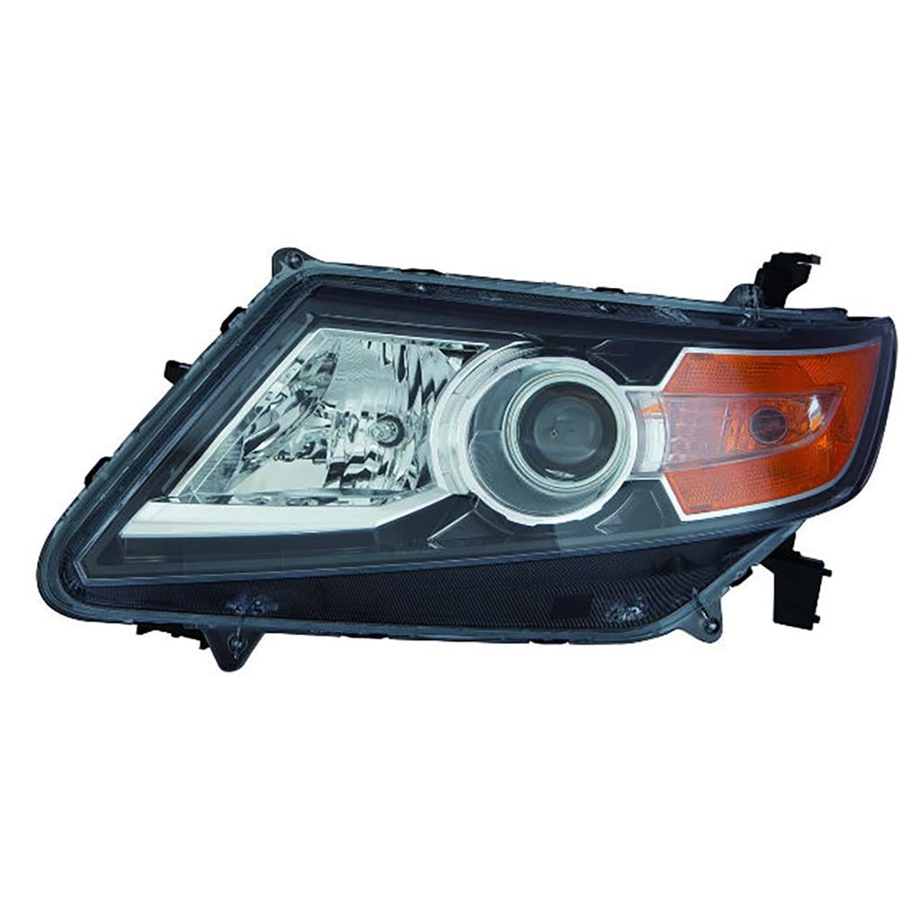 For Honda Odyssey 1416 Headlight Assembly Black Bezel Driver Side (DOT Certified)