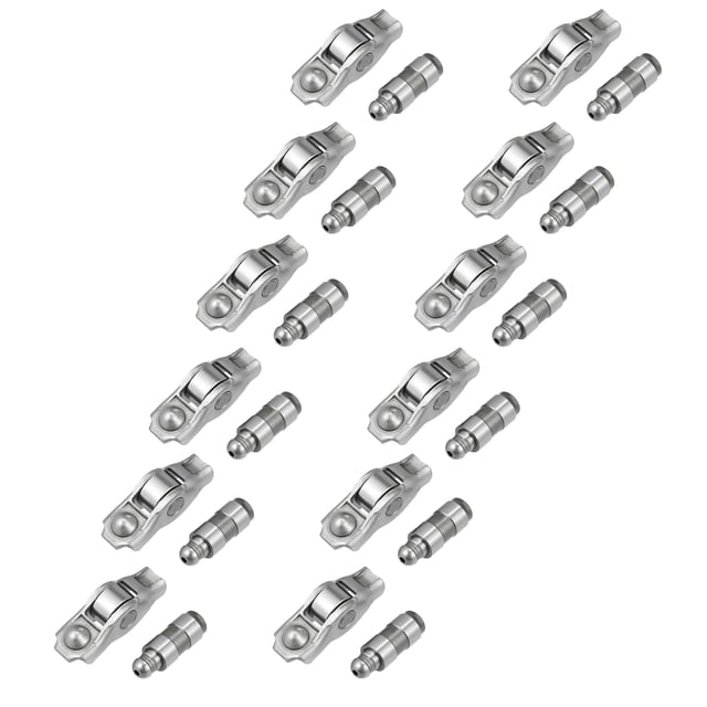 Unique Bargains 12 Pcs Rocker Arm and Lifter Kit 5184296AH 5184332AA for Ram ProMaster 2500 3500 2014-2019