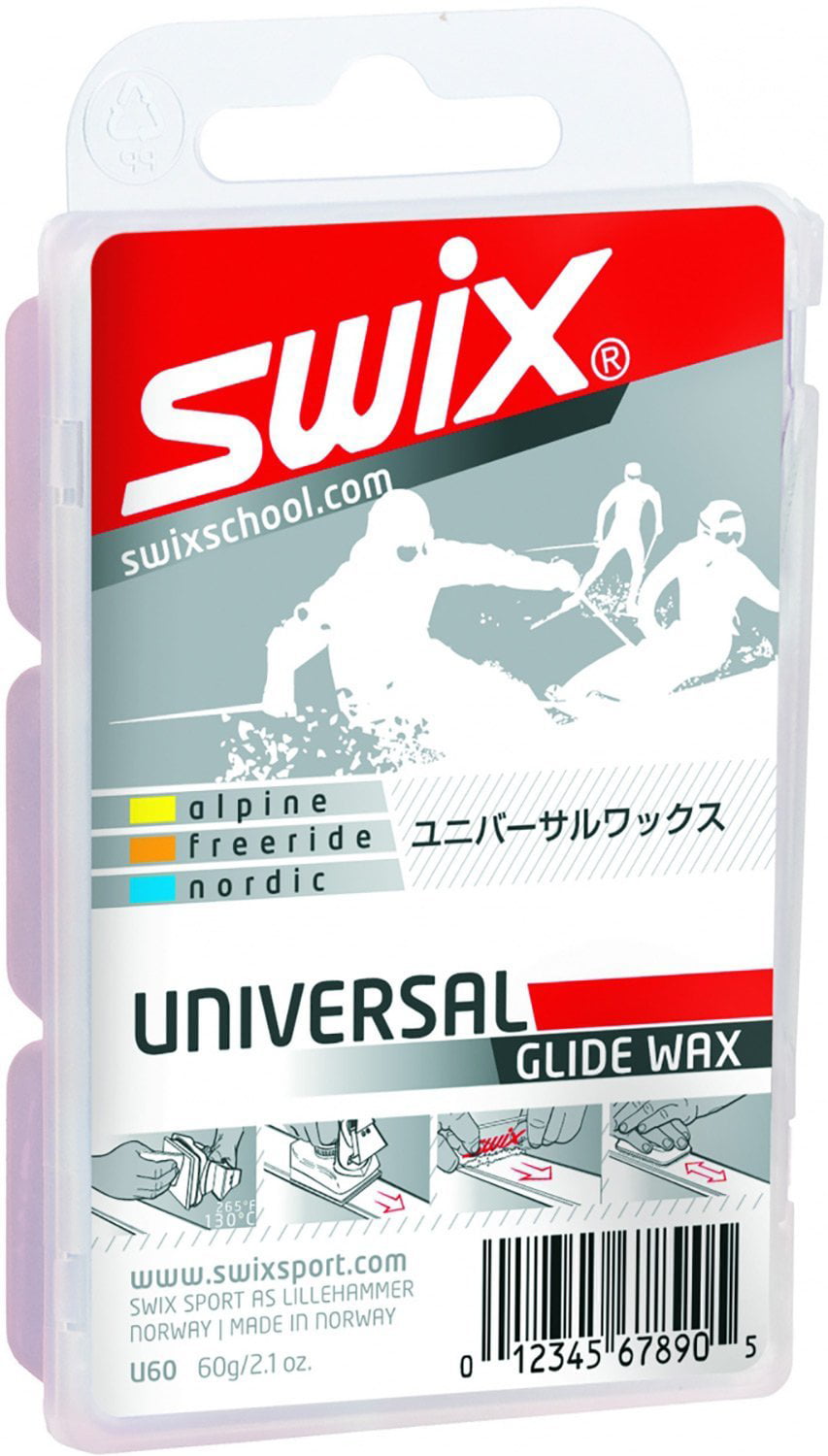 Bio-Degradable Swix Ski Snowboard Wax Universal 