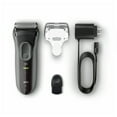 thumbnail image 3 of Braun Series 3 ProSkin 3000s Rechargeable Electric Foil Shaver for Men, Black, 3 of 8