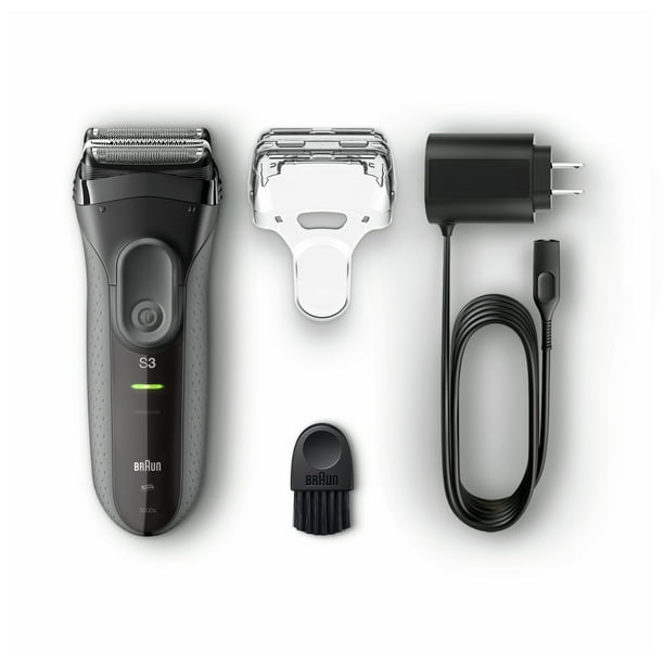 Braun Series 3 ProSkin 3000s Wet/Dry Cordless Electric Shaver for