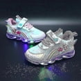 thumbnail image 4 of Kids Led Luminous Shoes Sneakers Flashing Children Girls Light Up Trainers Size, 4 of 5
