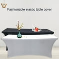 thumbnail image 3 of Nappe Couleur Unie Extensible Polyester pour Banquet Événements Bureau pour Mariage, 3 of 7