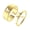 Gold, variant on 2pcs Beach Palm Tree Couple Set Promise Ring Engagement Wedding Party Matching Adjustable Lover Ring