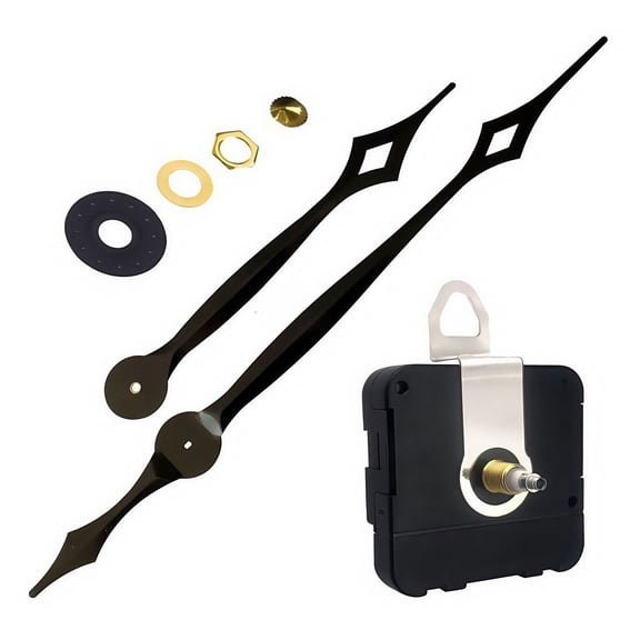 High Torque Long Hand Quartz Clock Movement Mechanism Replacement DIY Set