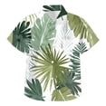 thumbnail image 7 of Ulanda Boys Hawaiian Shirts Casual Summer Short Sleeve Button Down Aloha Dress Beach Tee Tops Kids Hawaii Shirts for 5-14 Years (Green, 9-10 Years), 7 of 7