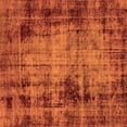 thumbnail image 1 of Ahgly Company Indoor Square Abstract Orange Modern Area Rugs, 4' Square, 1 of 4