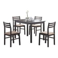 thumbnail image 1 of Monarch Specialties Inc Monarch 5 Piece Corey Cappuccino Dining Set, 1 of 2