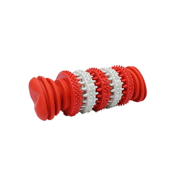 Suministros Juguetes para Perros Accesorios Disfrutar de Diversión Accesorios - Rojo, S Rojo S Yinane Pet Dog Rubber Tooth Stick