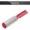 thumbnail image 3 of HUGFEGWE Straight Router Bits, 1/2-Inch Shank 3/8-Inch Cutting Dia Double Flute Carbide Router Bits, for Woodworking Milling Cutter DIY Tool, Red, 1 Pcs CJB91-24082, 3 of 7