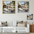 thumbnail image 4 of Designart "Dream House in California I" Cityscapes Wall Decor, 4 of 5