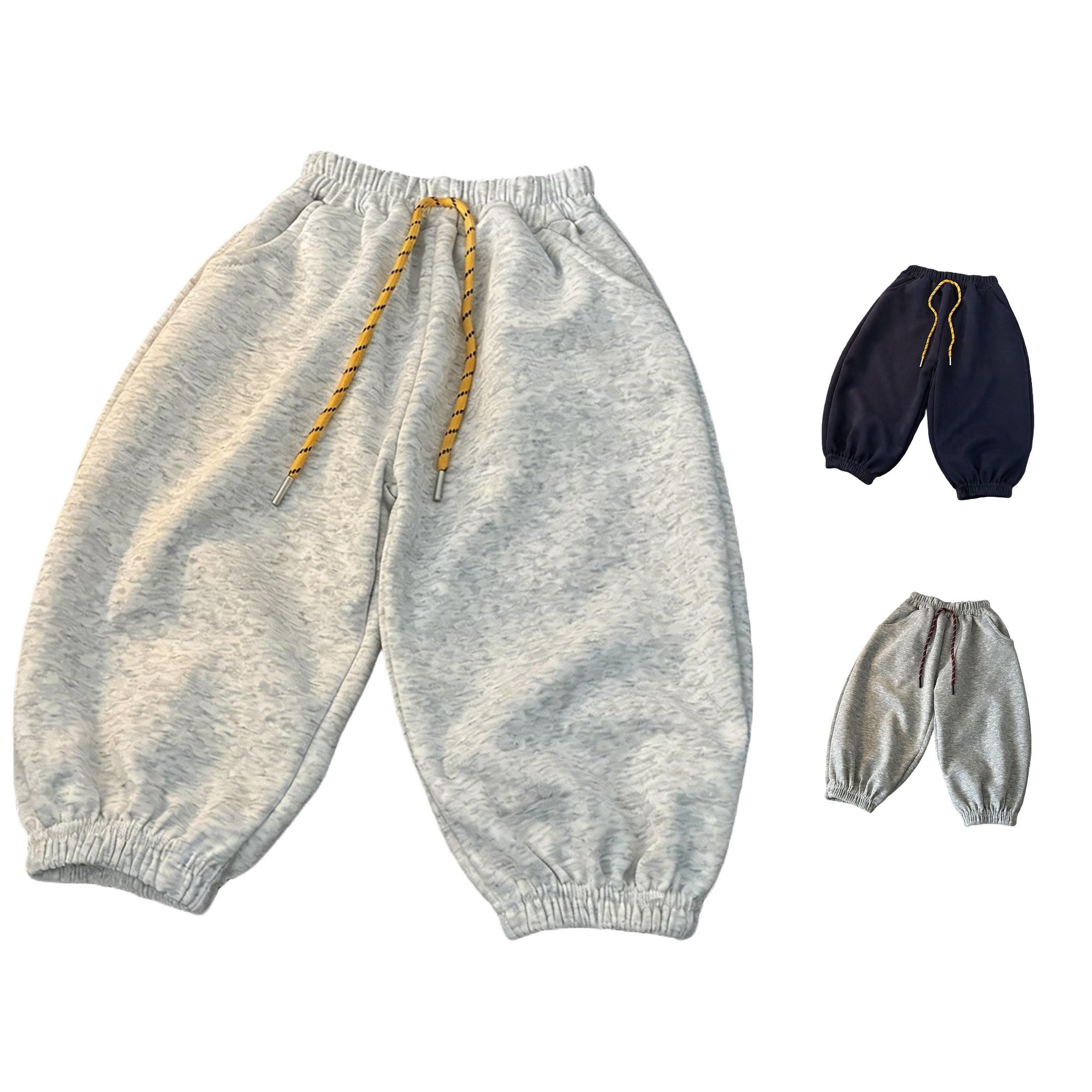 XUANTAOO Unisex Baby Jogger Sweatpants Elastic Waist Athletic Joggers Pants Relaxed Lightweight Pants for Sports Girls Boys Joggers Size 6-12 Months