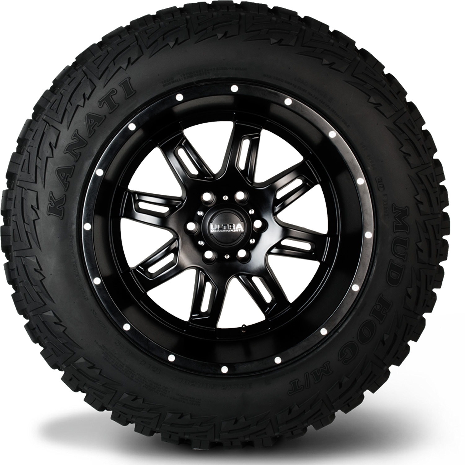 Kanati Mud Hog M/T LT 275/65R18 Load E 10-Ply Mud Tire - 32.1" Diameter