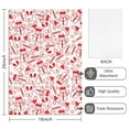 thumbnail image 2 of 4 Pcs Funny Kitchen Towels,Red Christmas Snowman Pattern Microfiber Dish Towels,Kitchen Tea Towels,Kitchen Towel Set (18" X 26"), 2 of 7