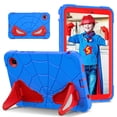 thumbnail image 2 of Dteck for Samsung Galaxy Tab A11 2025 8.7 inch SM-X133/X155) Tablet Case,Heavy Duty Hybrid Shockproof Rugged Protective Cover with Foldable Kickstand for Kids Children Boys Babies, Blue+Red, 2 of 8
