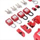 thumbnail image 5 of Kit de Bloqueo y Etiquetado Eléctrico, Bloqueos Universales con Abrazadera para Interruptores de Circuito, Juego de Etiquetas Colgantes para Cerraduras de Seguridad ., 5 of 5