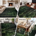 thumbnail image 6 of Large Area Rug 6'x9', Green Forest Non-slip Runner Carpet for Living Room/Bedroom/Office, Mysterious Primitive Forest Pine Tree Outdoor Indoor Rectangle Area Rugs Floor Mat for Kitchen/Dining Room, 6 of 9