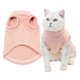thumbnail image 1 of Sudadera con capucha acolchada, suéter, chaleco, abrigo para clima frío, Chihuahua, perro con capucha, gato, abrigo de invierno, ropa para perros pequeños, rojo cálido M, 1 of 5